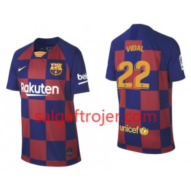 FC Barcelona Fodboldtrøjer Arturo Vidal 22 Hjemmebanesæt 2019/20 Kort ærmer